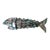 Vintage Articulated Fish Abalone Shell Bottle Opener For Sale
