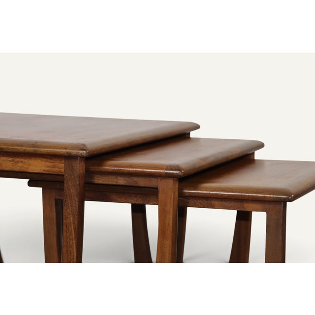 Vintage Teak Nesting Tables from G-Plan, 1960s, Set of 3 For Sale - Image 6 of 18