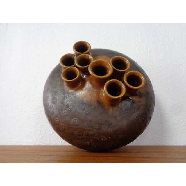 Ceramic Mushroom Vase, 1960s For Sale - Image 10 of 17