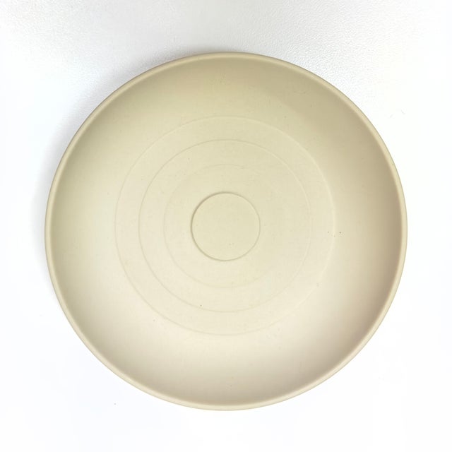 Mid-Century Modern Postmodern Matte Saucers by Hornsea Concept - Set of 4 For Sale - Image 3 of 7