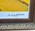 Framed Emile Bellet D'or Et De Reve Signed Seriolithograph With Certificate of Authenticity This striking vintage French...