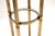 Vintage French Brass and Glass 3-Tier Side Table, 1960s For Sale - Image 6 of 8