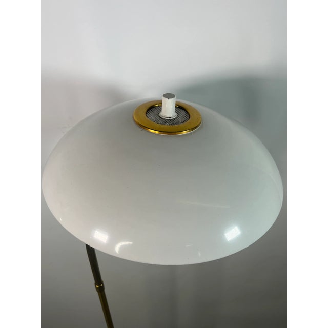 Dazor Style Mid Century Flying Saucer Floor Lamp For Sale In New York - Image 6 of 9