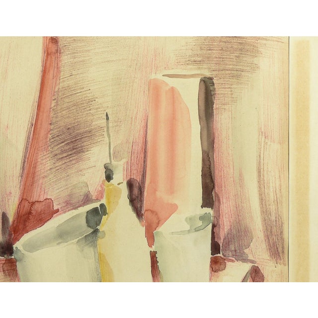 Zaccheroni, Italy, Watercolor on Paper, Framed For Sale - Image 4 of 7