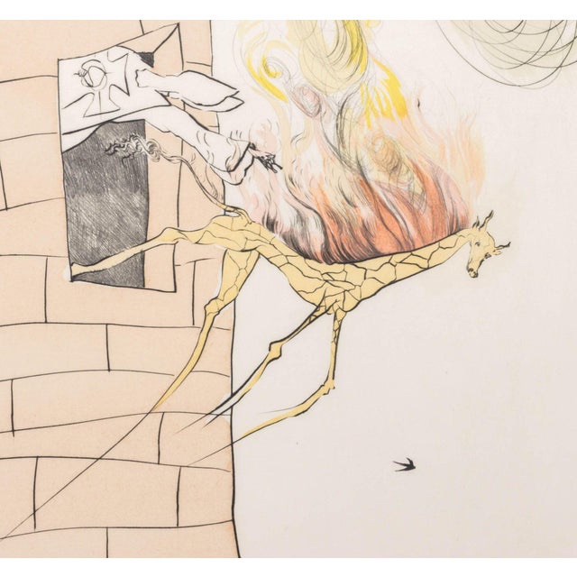 Abstract Salvador Dali "Grand Inquisitor ..." Etching, 1974 For Sale - Image 3 of 11