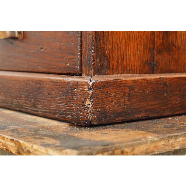 Wood Antique 48 Drawer Oak Office Storage Cabinet For Sale - Image 7 of 12