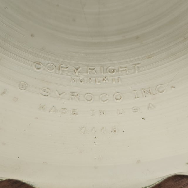 Mid-Century Modern Vintage Syracuse Ornamental Company | Syroco Wall Pockets For Sale - Image 3 of 8