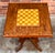 English Antique Hand Made Oak Chess / Games Table For Sale - Image 3 of 9