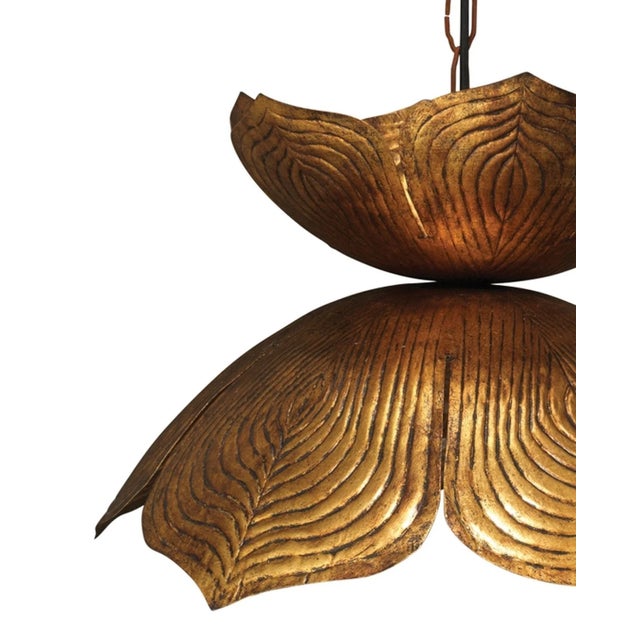 Contemporary Jamie Young Flowering Lotus Pendant, Large For Sale - Image 3 of 6