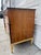 Traditional Vintage Neoclassical Empire Revival Brass Mounted Chest of Drawers With Ebonized Columns For Sale - Image 3 of 12