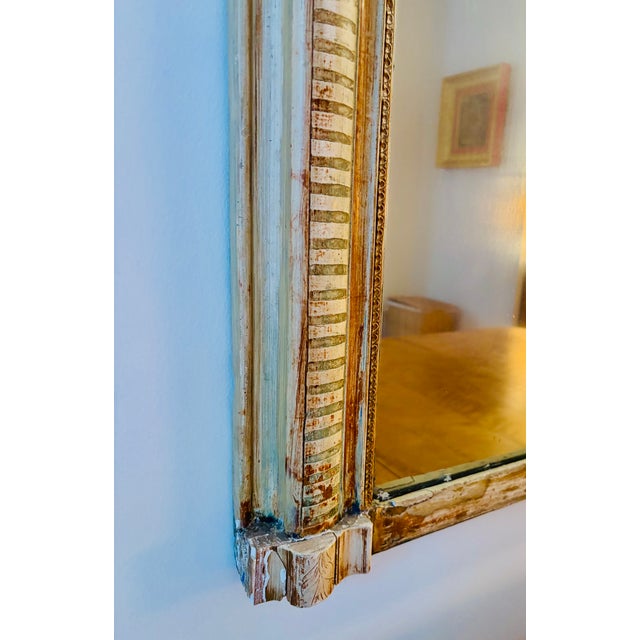 Last Day for This Listing! (I'm Moving Abroad) - Louis Philippe Overmantel Mirror, French 1840 - 1845 For Sale - Image 4 of 4