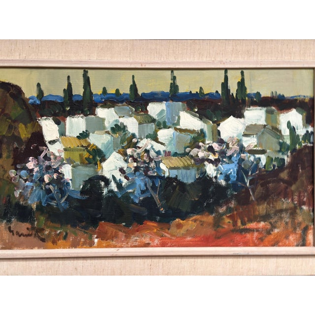 Tage Gavik, Almuñécar, Spain, 1960s, Oil on Canvas, Framed For Sale - Image 8 of 18