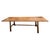 2010s Andrianna Shamaris Midcentury Couture Teak Wood Dining Table For Sale - Image 5 of 18