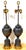 Pair of Warren Kessler Wedgwood-Style Black Basalt Neoclassical Urn Lamps A striking and architecturally scaled pair of...