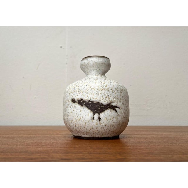 Mid-Century German Studio Pottery Vase by Karl Jüttner for Saalfeld, 1960s For Sale - Image 17 of 17