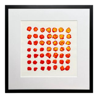 Bruce J. Bloom Contemporary Abstract Painting, Framed For Sale