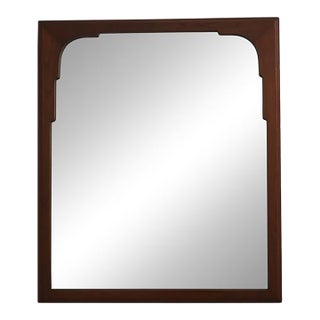 Stickley Attributed Cherry Hanging Wall Mirror For Sale