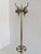 Gold Vintage Italian Brass Hall Tree Coat Rack with Umbrella Stand, 1960s For Sale - Image 8 of 18