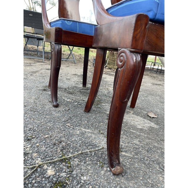 Set of Napoleon III Mahogany Chairs, Set of 4 For Sale - Image 13 of 18