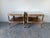Vintage French Provincial Style Two Tier Marble Top End Tables – A Pair For Sale - Image 4 of 17