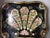 1970s Vintage Chinoiserie Paper Mache Asian Tray Wall Hanging For Sale - Image 5 of 8