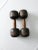 Brown Antique Wooden Hand Weights For Sale - Image 8 of 13