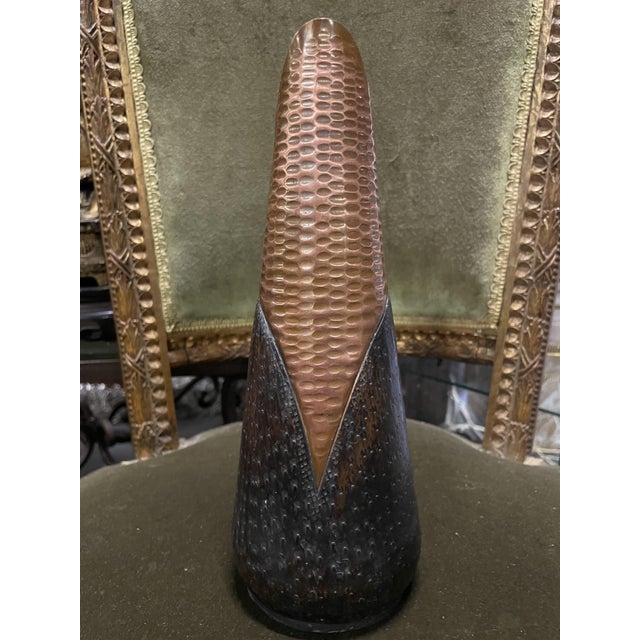 1910s Copper and Sheet Metal Pitcher by Jean Goardère, 1910s For Sale - Image 5 of 15