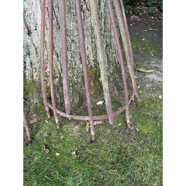 Pair of European Wrought Iron Estate Tree Guards, Early 20th Century For Sale In Chicago - Image 6 of 6