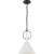Limoges Medium Pendant in Natural Rust with Plaster White Shade Designer: Suzanne Kasler Fixture Height: 20.5" Canopy:...