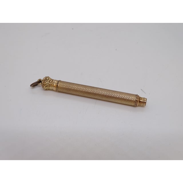 19th Century Gold-Plated Pencil Case from A. W. Faber, France For Sale - Image 9 of 18