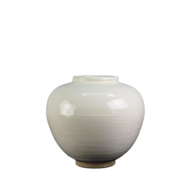 Chinese White Pear Jar For Sale - Image 3 of 5