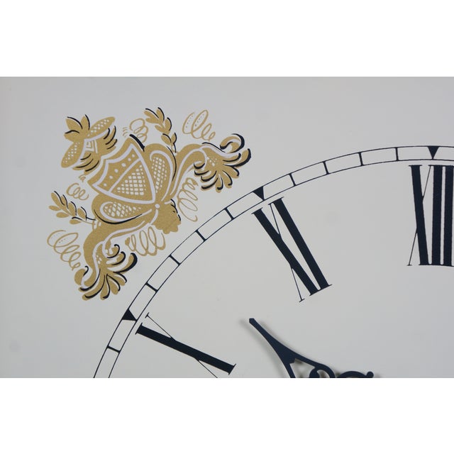 Mason & Sullivan West German Oak Pillar & Scroll Shelf Mantel Clock 31" For Sale - Image 9 of 17