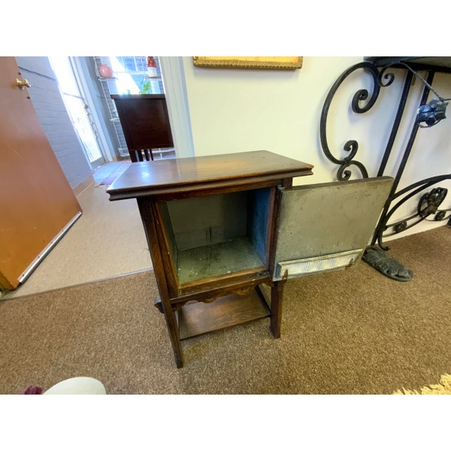 Brown 20th Century Oak Cigar Table For Sale - Image 8 of 9