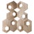 Brown Cortina Screen 2 Decorative Sculpture in Fir Wood by Sebastiano Bottos For Sale - Image 8 of 8