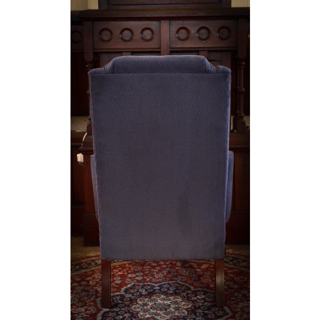 Chippendale Wingback Armchair by Paul Hitchings for Liberty of London, 2010s For Sale - Image 9 of 18