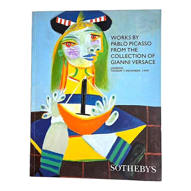 Sotheby's Catalog, Works by Pablo Picasso From the Collection of Gianni Versace, London 12/7/99. For Sale