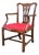18th Century Chippendale Mahogany Armchair, 1760s For Sale