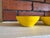 Vintage Yellow Enamel Bowls Set of 2 – Mid Century Kitchenware For Sale In Seattle - Image 6 of 12