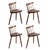 Danish Mid-Century Wooden FH 4103 / Heart Dining Chairs by Hans J Wegner for Fritz Hansen, 1950s, Set of 8 For Sale