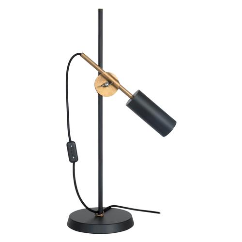 Metal Black Stav Table Lamp by Johan Carpner for Konsthantverk For Sale - Image 7 of 7