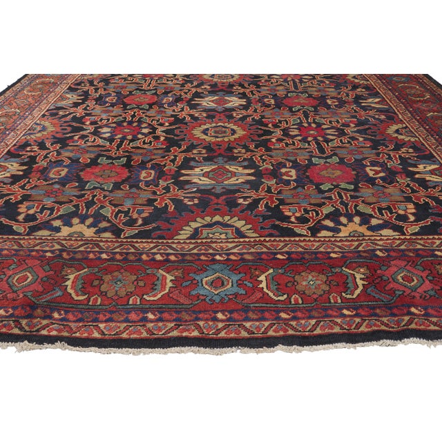 Late 19th Century Persian Mahal Rug, 08'08 X 12'00 For Sale - Image 4 of 10
