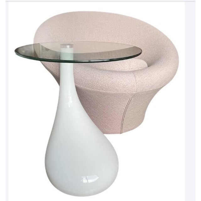 Pink F560 Mushroom Armchair by Pierre Paulin for Artifort, France For Sale - Image 8 of 9