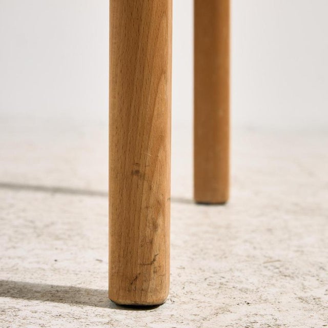 Oak and Rattan Chairs, 1970s, Set of 4 For Sale - Image 13 of 17