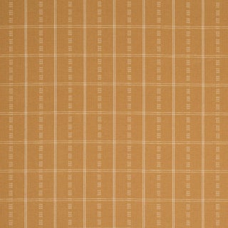 Schumacher Ayan Fabric In Ochre For Sale