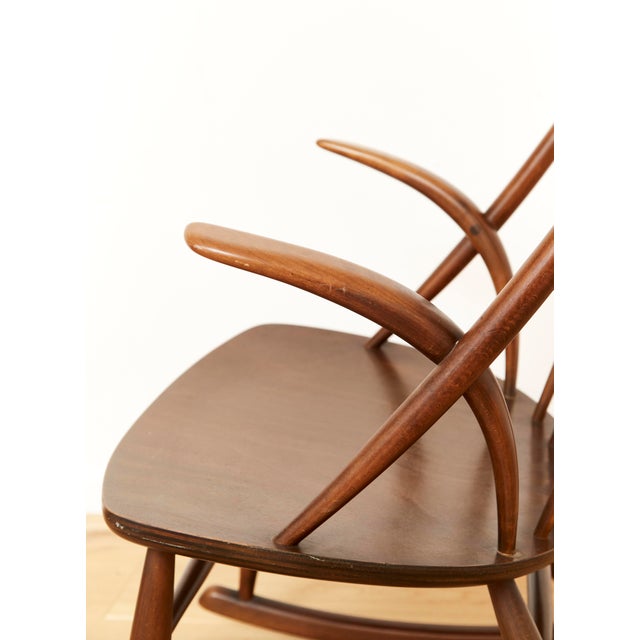 IW3 Rocking Chair by Illum Wikkelsø for Niels Eilersen, 1960s For Sale - Image 12 of 15