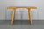 Beech Coffee Table with Glass Top, Czechoslovakia, 1960s For Sale - Image 3 of 16