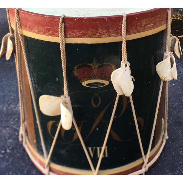 Historic Reproduction British Military Drum Table American Revolution