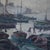 1950s Pascual Bueno Ferrer, Port of Barcelona, 1950s, Oil on Canvas For Sale - Image 5 of 11