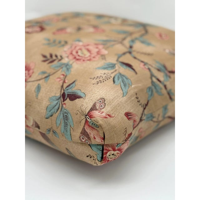 2020s Jasper Wallace Vine Brown Decorative Pillow Cover For Sale - Image 5 of 6