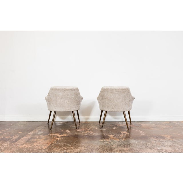 Set of Cream Cocktail Chairs, 1970s For Sale - Image 6 of 13